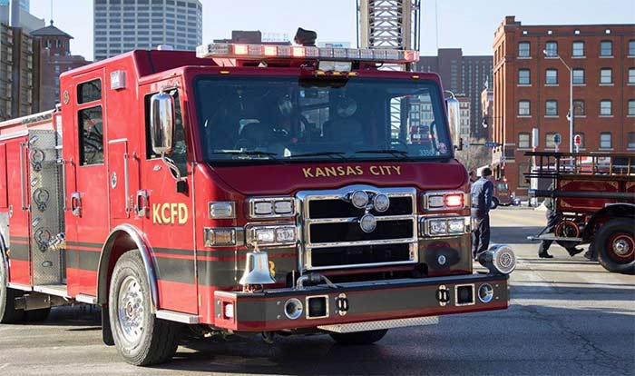 incendio en una casa en Kansas City