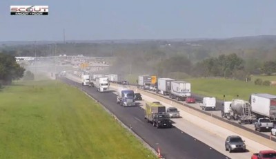 accidente en la I-70 en Kansas