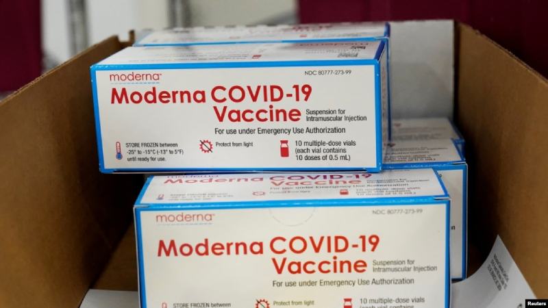 Los CDC recomiendan uso de la vacuna de Moderna contra el covid-19 vacuna Moderna