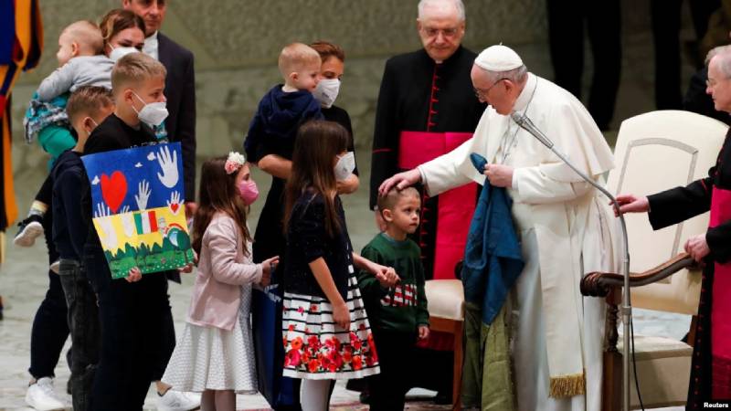 Papa Francisco condena la "masacre de Bucha" Papa Francisco