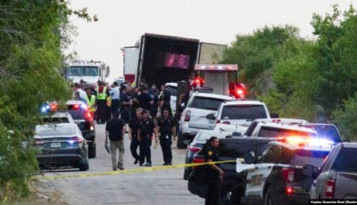 migrantes muertos hallado en Texas