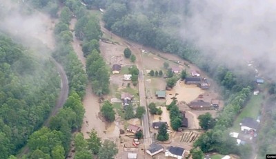 inundaciones en Virginia