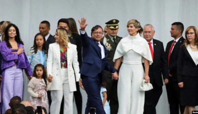 Gustavo Petro toma posesión como presidente de Colombia