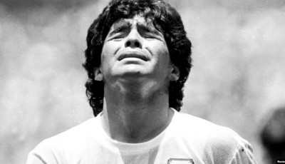camiseta que Maradona usó en la final del Mundial de 1986