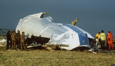 atentado en avión de pasajeros de Lockerbie en 1988