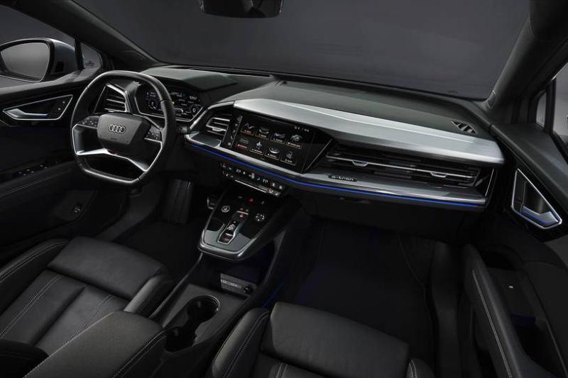 Audi Q4 Sportback e-tron del 2022.