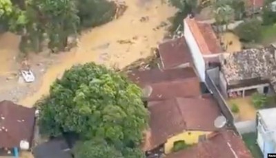 inundaciones en Sao Paulo