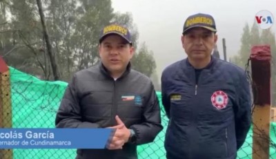 10 mineros atrapados en Colombia