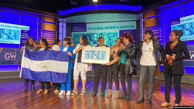 Mujeres nicaragüenses liberadas
