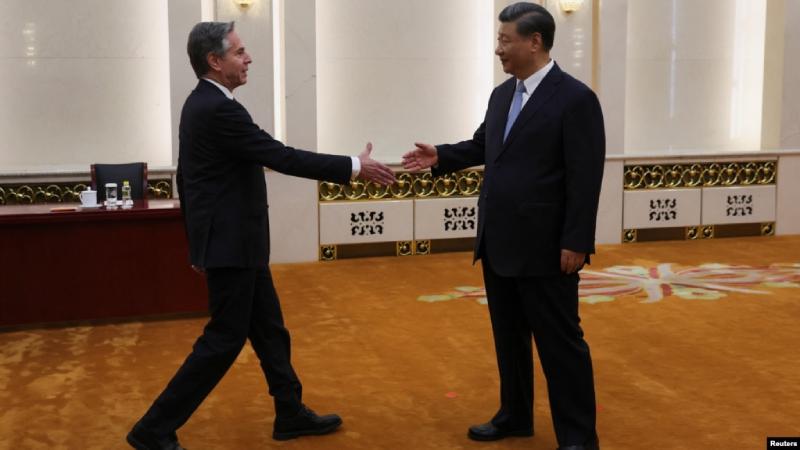 Blinken se reúne con presidente Xi en intento por aliviar crecientes tensiones entre EEUU y China Blinken se reúne con presidente Xi