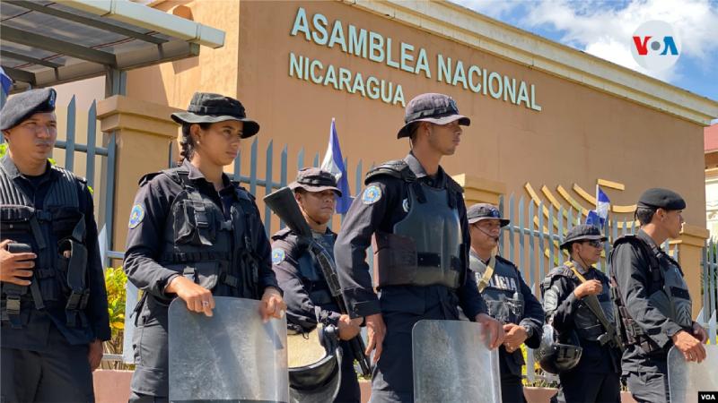 Policías podrán ser encarcelados en Nicaragua