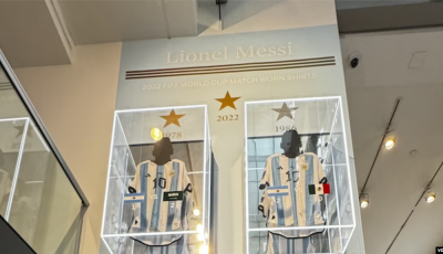 subasta de camisetas que usó Messi en el Mundial de Qatar