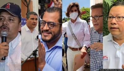 aspirantes a la presidencia de Nicaragua