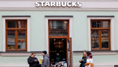 Starbucks se retira de Rusia