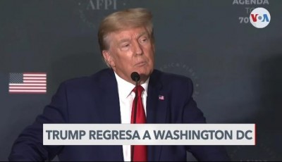 Trump vuelve a Washington