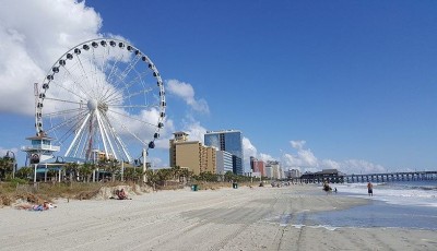 ataques de tiburón reportados en la playa más popular de Carolina del Sur
