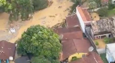 inundaciones en Sao Paulo