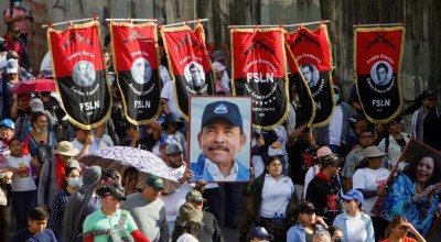 Oficialismo celebra en Nicaragua