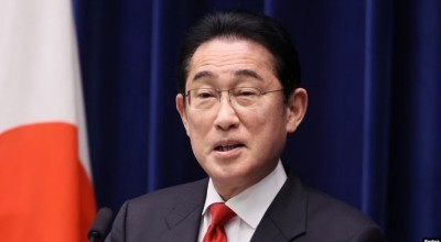 Primer ministro de Japón se dirige a Ucrania