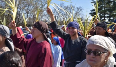 Latinomericanos en el área de Washington celebran la Semana Santa