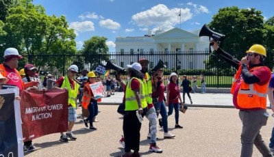 Inmigrantes latinos exigen protecciones laborales en EEUU