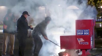Urnas electorales bajo ataque en EEUU